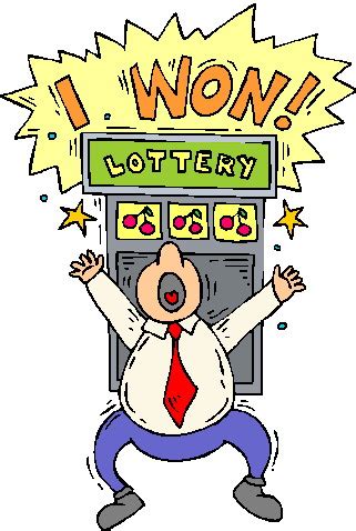 winning the lottery clipart